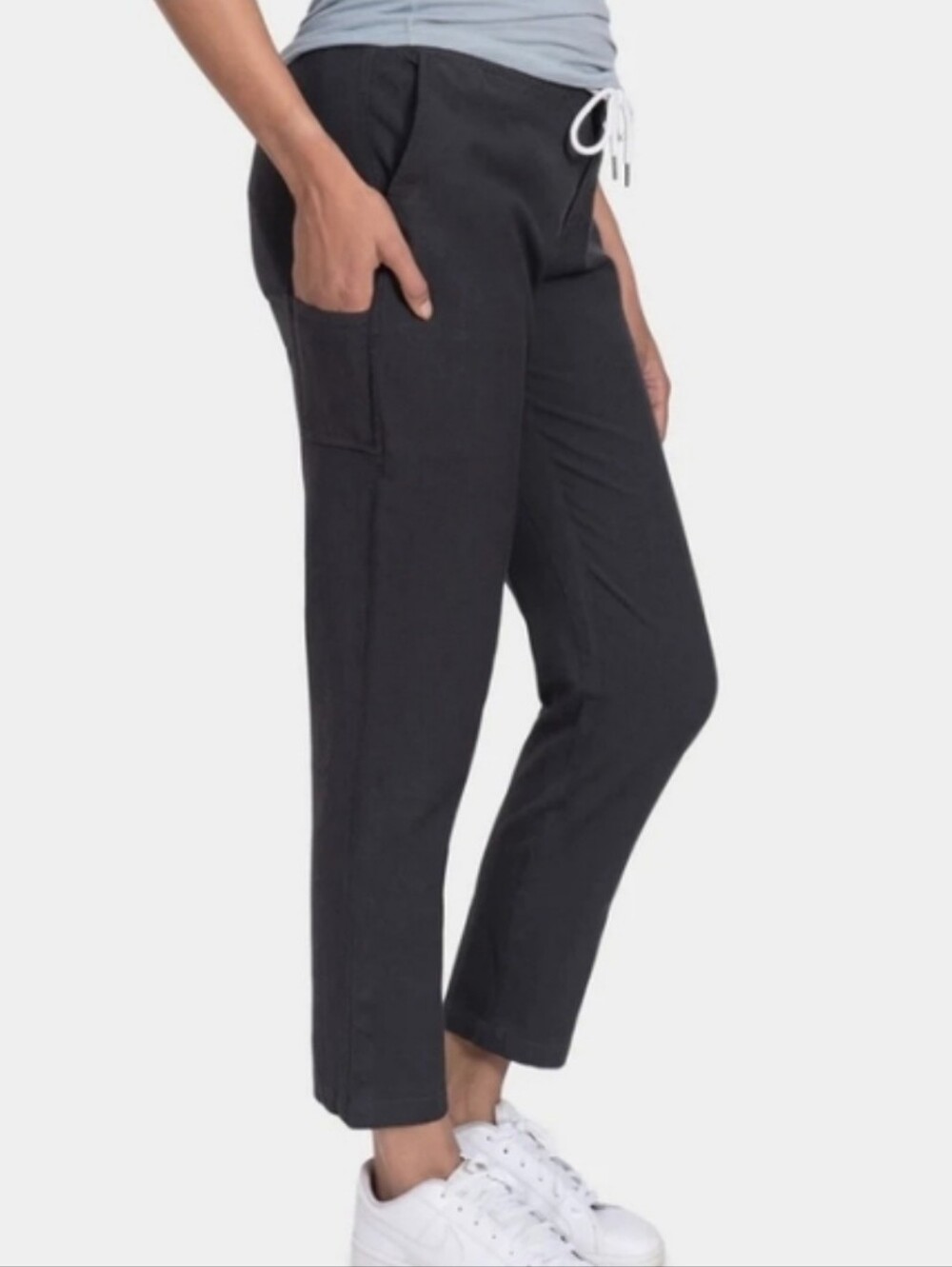 Woolly LongHaul Weekender Merino Wool Stretch Casual Straight Leg Pants Size M - Picture 2 of 13